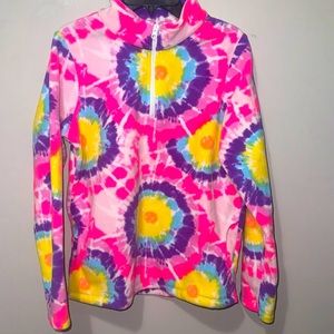 EUC tie-dye Children Place Fleece size 16